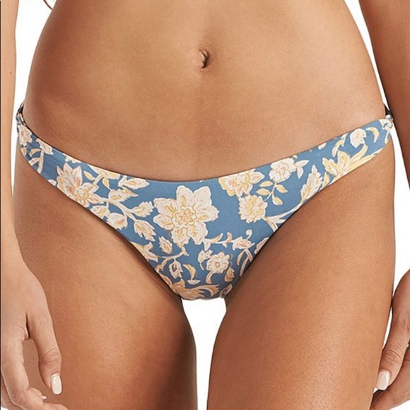 🆕 Billabong | Wave Gypsy, Surf Blue Floral Bikini Bottoms. - Picture 8 of 9
